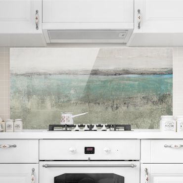Painel anti-salpicos de cozinha Horizon Over Turquoise I