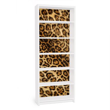 Papel autocolante para móveis Estante Billy IKEA Jaguar Skin