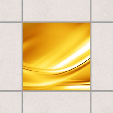 Autocolantes para azulejos Golden Glow