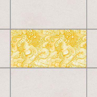 Autocolantes para azulejos Poseidon's Garden Melon Yellow