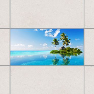 Autocolantes para azulejos Tropical Paradise