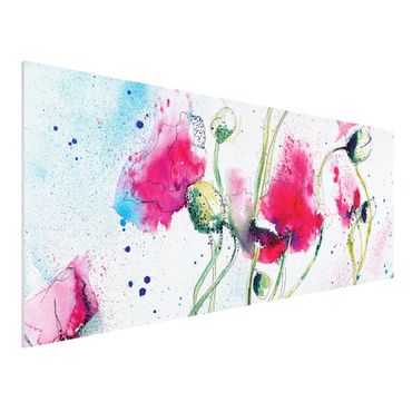 Quadros forex Painted Poppies