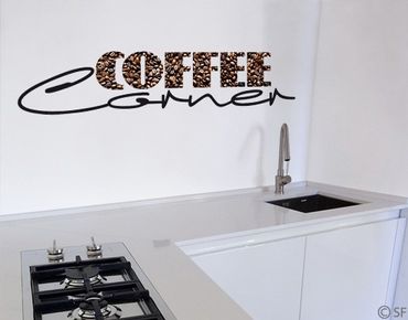 Autocolantes de parede No.SF828 Coffee Corner