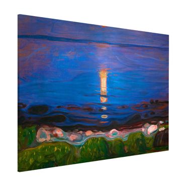 Quadros magnéticos Edvard Munch - Summer Night By The Beach