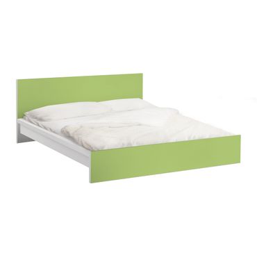 Papel autocolante para móveis Cama Malm IKEA Colour Spring Green