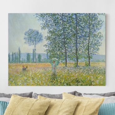 Telas decorativas Claude Monet - Fields In Spring