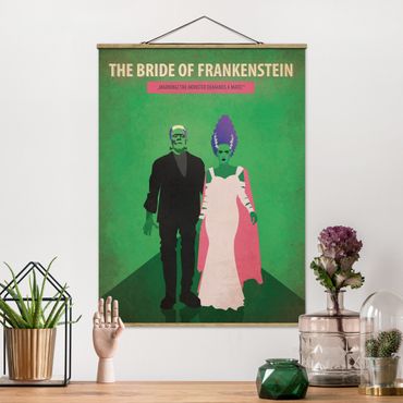 Quadros em tecido Film Poster The Bride Of Frankenstein