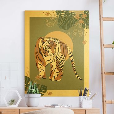 Telas decorativas Safari Animals - Tiger