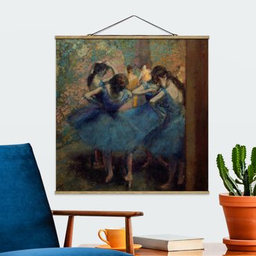 Quadros em tecido Edgar Degas - Blue Dancers