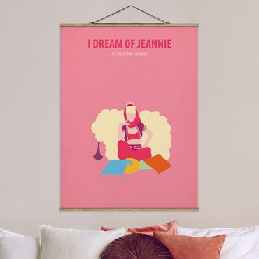 Quadros em tecido Film Poster I Dream Of Jeannie