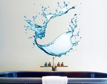 Autocolantes de parede No.471 Splashing Water