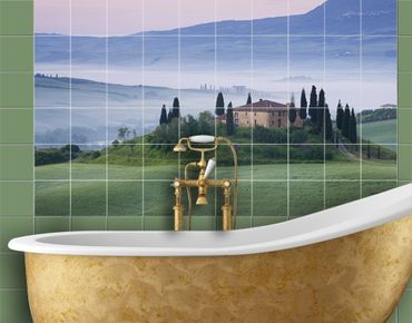 Películas para azulejos Sunrise In Tuscany