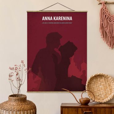 Quadros em tecido Film Poster Anna Karenina