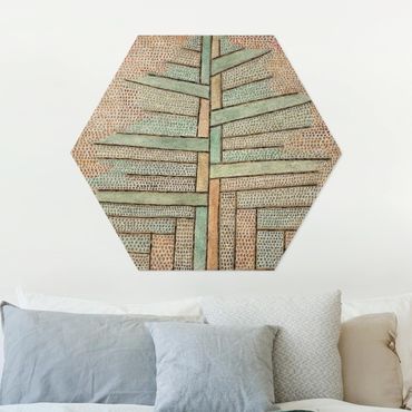 Quadros hexagonais Paul Klee - Pine