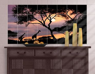 Películas para azulejos African Safari