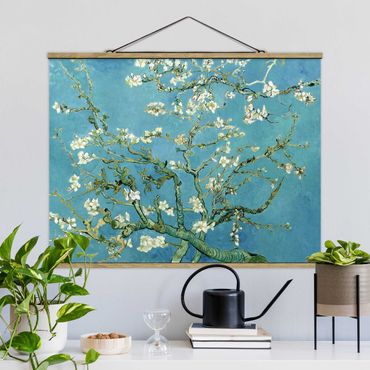 Quadros em tecido Vincent Van Gogh - Almond Blossoms