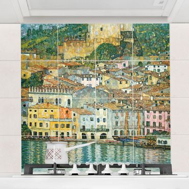Películas para azulejos Gustav Klimt - Malcesine On Lake Garda