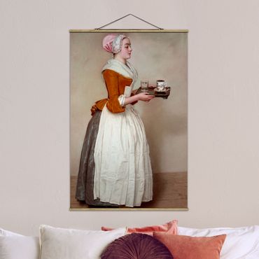 Quadros em tecido Jean Etienne Liotard - The Chocolate Girl
