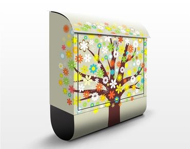 Caixas de correio Tree Of Flowers