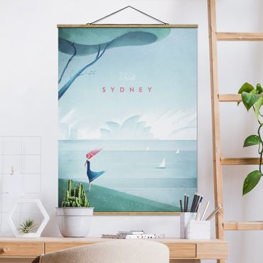 Quadros em tecido Travel Poster - Sidney