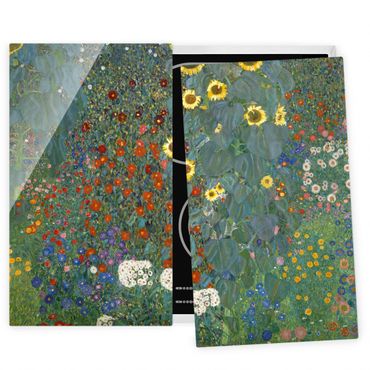 Tampa para fogão Gustav Klimt - Garden Sunflowers