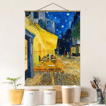Quadros em tecido Vincent van Gogh - Café Terrace at Night