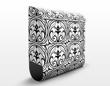 Caixas de correio Ornamental Circles Design Pattern 39x46x13cm