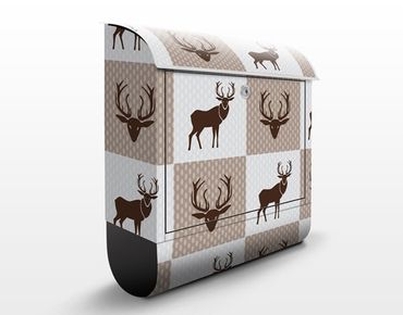 Caixas de correio Deer Ornament