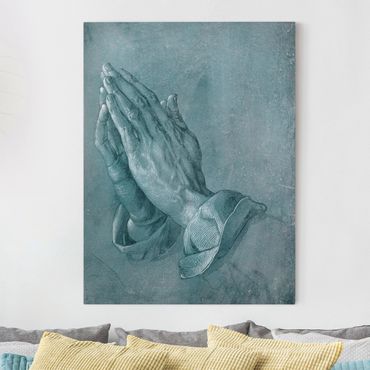 Telas decorativas Albrecht Dürer - Study Of Praying Hands
