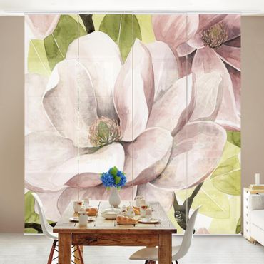 Painéis japoneses Magnolia Blush I