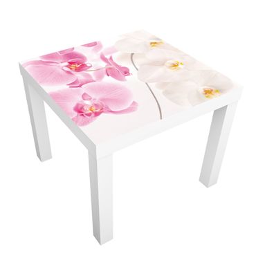 Papel autocolante para móveis Mesa Lack IKEA Delicate Orchids