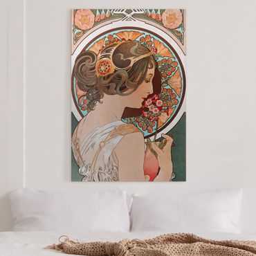 Telas decorativas Alfons Mucha - Primrose