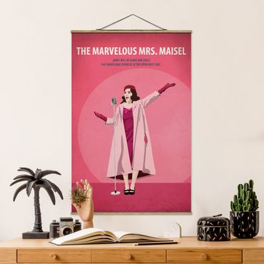 Quadros em tecido Film Poster The Marvelous Mrs. Maisel
