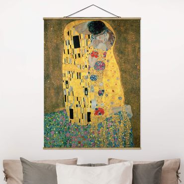 Quadros em tecido Gustav Klimt - The Kiss