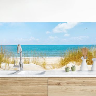 Backsplash de cozinha Beach On The North Sea
