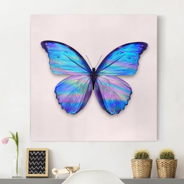 Telas decorativas Holographic Butterfly