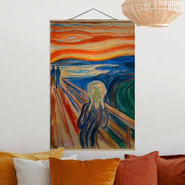 Quadros em tecido Edvard Munch - The Scream