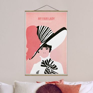 Quadros em tecido Film Poster My Fair Lady
