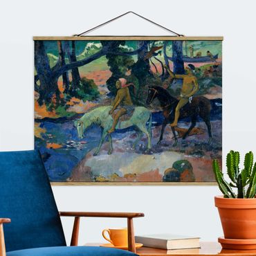 Quadros em tecido Paul Gauguin - Escape, The Ford