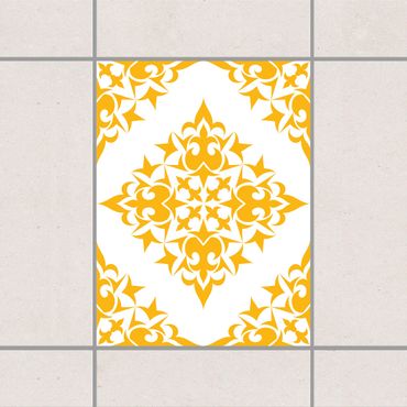 Autocolantes para azulejos Tile Pattern White Light Grey