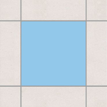 Autocolantes para azulejos Colour Light Blue
