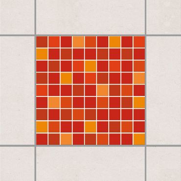 Autocolantes para azulejos Mosaic Tiles Sunrise