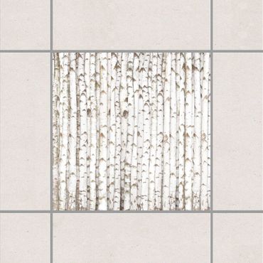Autocolantes para azulejos No.YK15 Birch Wall