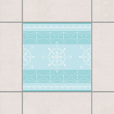 Autocolantes para azulejos Nordic Design Mint