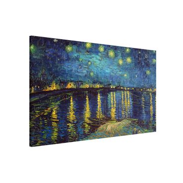 Quadros magnéticos Vincent Van Gogh - Starry Night Over The Rhone