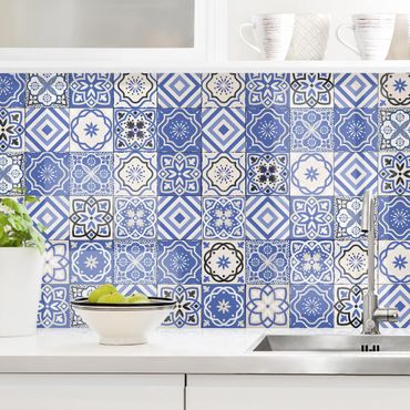 Backsplash de cozinha Mediterranean Tile Pattern