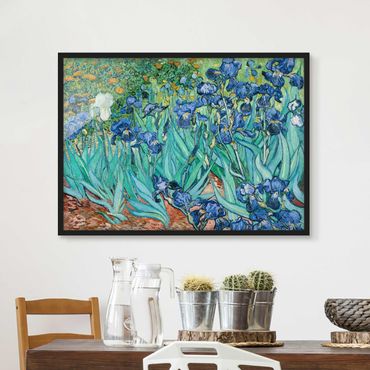Quadros com moldura Vincent Van Gogh - Iris