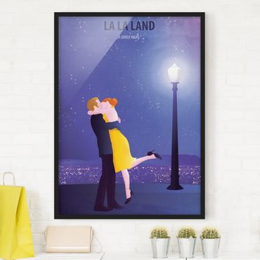 Quadros com moldura Film Poster La La Land II