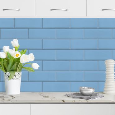 Backsplash de cozinha Ceramic Tiles Blue