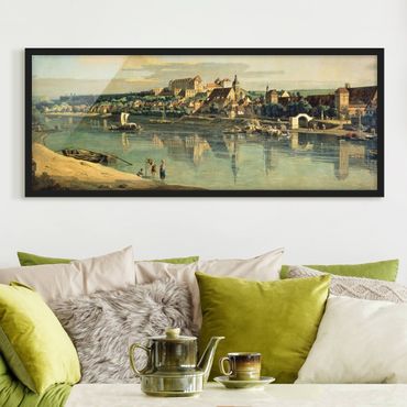 Quadros com moldura Bernardo Bellotto - View Of Pirna